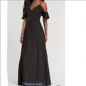 Black evening dress